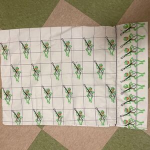 Martex Vintage Pillowcase 1980 Kermit Frog Banjo Jim Henson Muppets